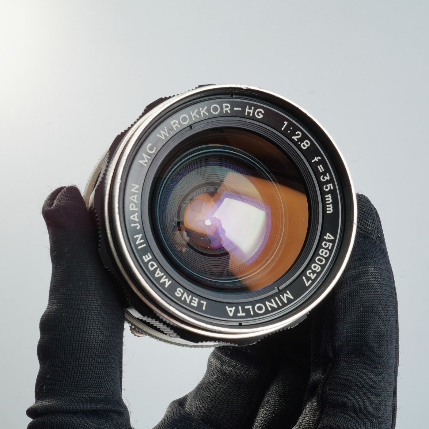 MINOLTA MC W.ROKKOR-HG 35mm F/2.8 単焦点レンズ
