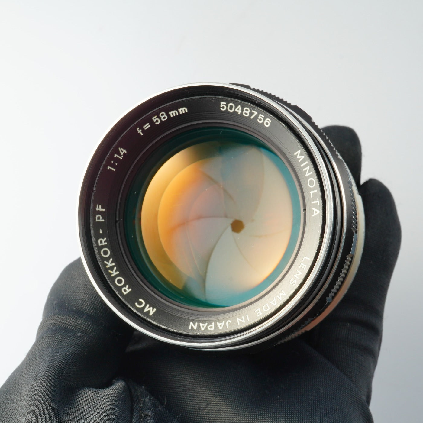MINOLTA MC ROKKOR-PF 58mm F/1.4 単焦点レンズ