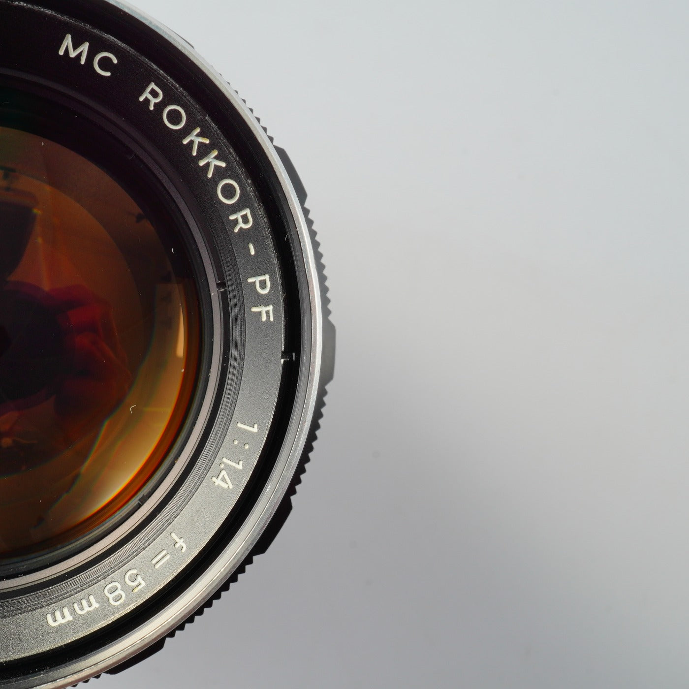 MINOLTA MC ROKKOR-PF 58mm F/1.4 単焦点レンズ