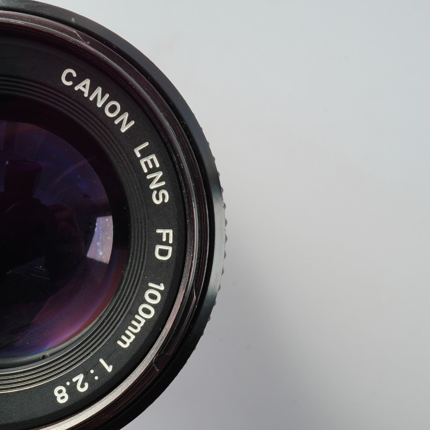 Canon FD 100mm F/2.8 単焦点レンズ