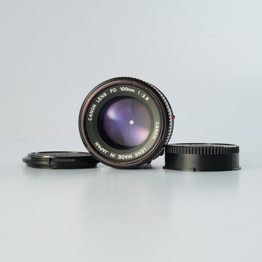Canon FD 100mm F/2.8 単焦点レンズ