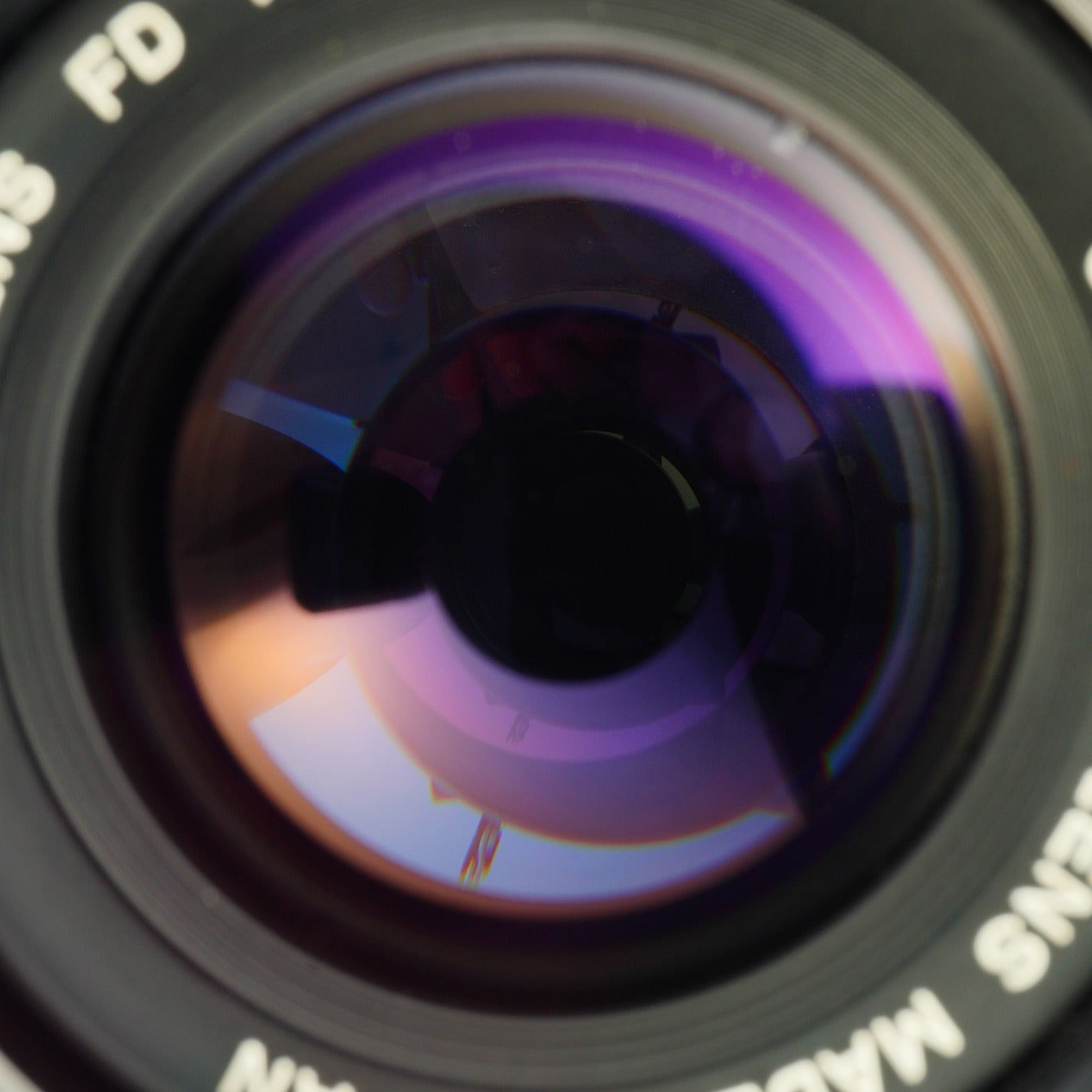 Canon FD 100mm F/2.8 単焦点レンズ