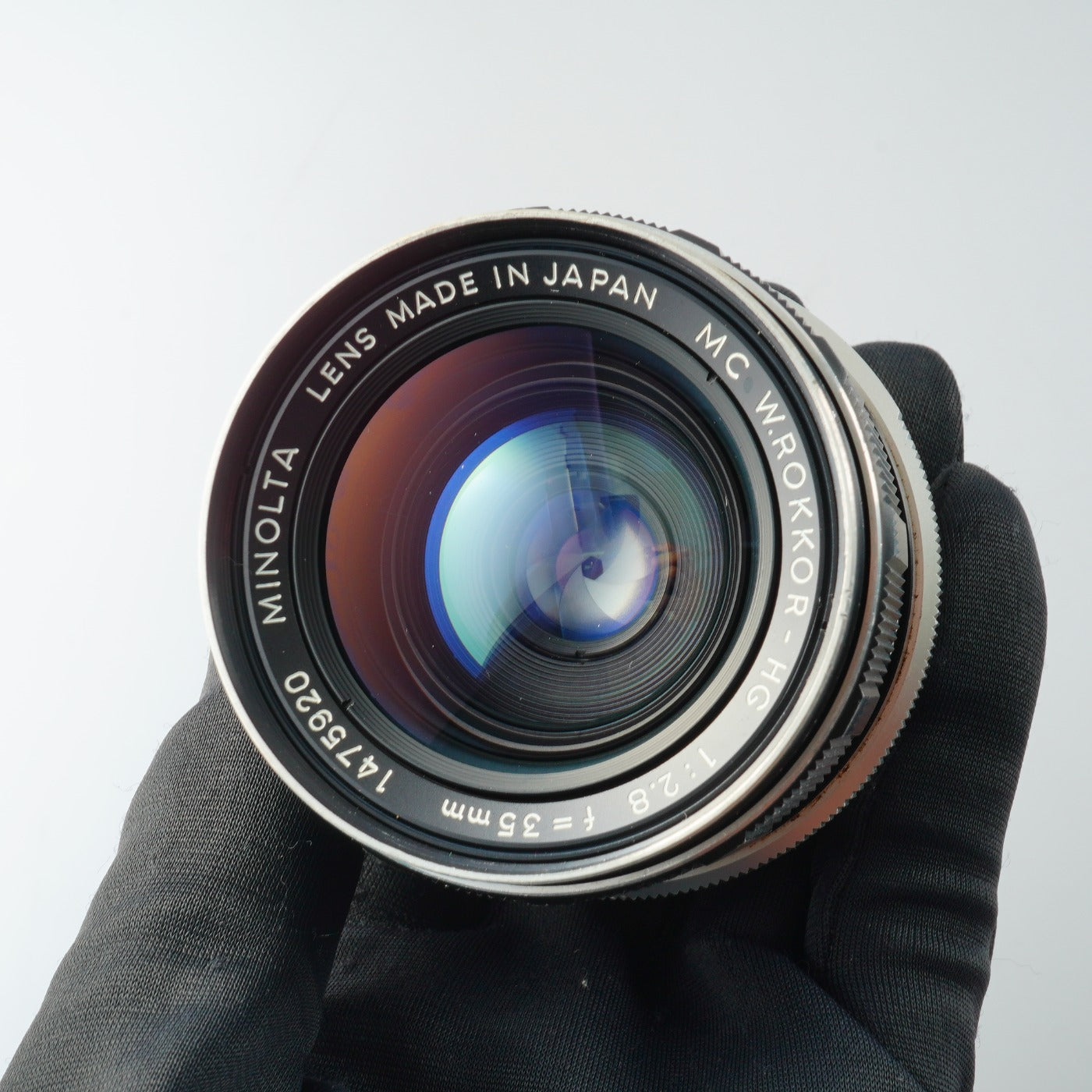 MINOLTA MC W.ROKKOR-HG 35mm F/2.8 単焦点レンズ