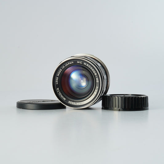 MINOLTA MC W.ROKKOR-HG 35mm F/2.8 単焦点レンズ