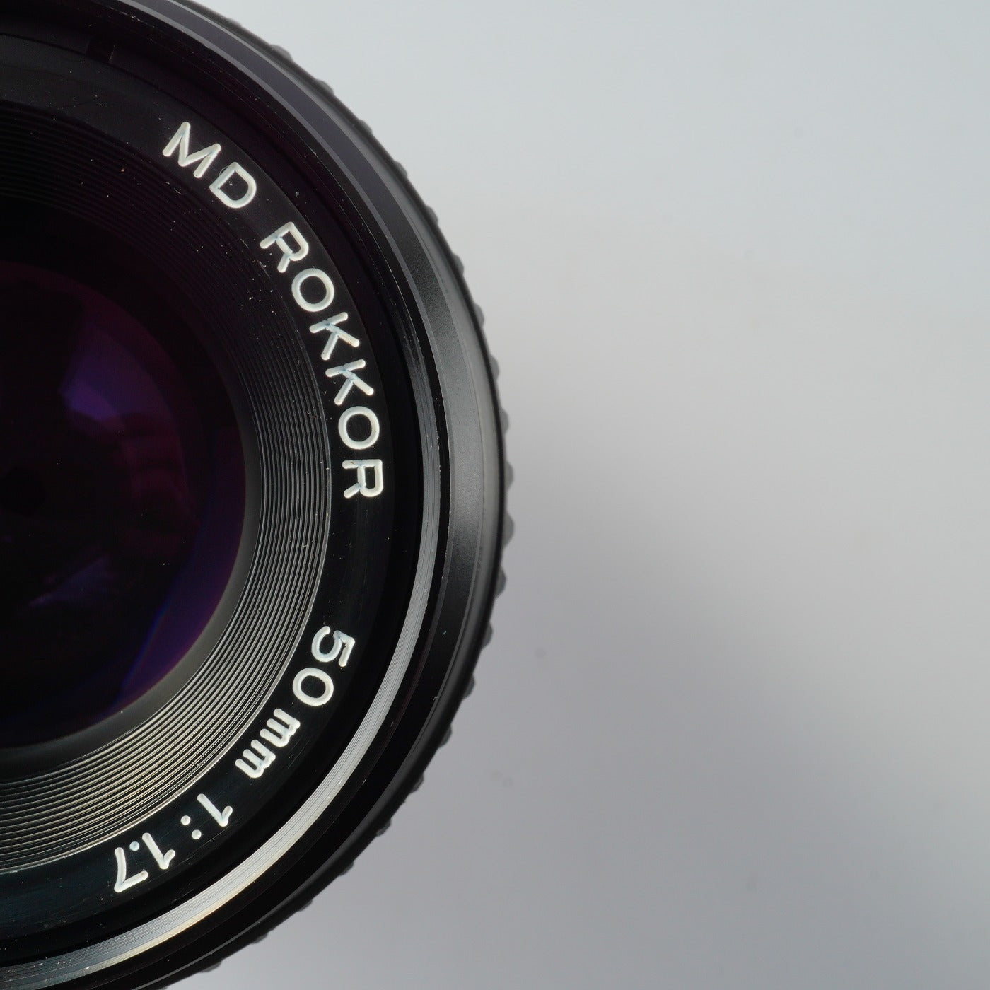 MINOLTA MD ROKKOR 50mm F/1.7 単焦点レンズ