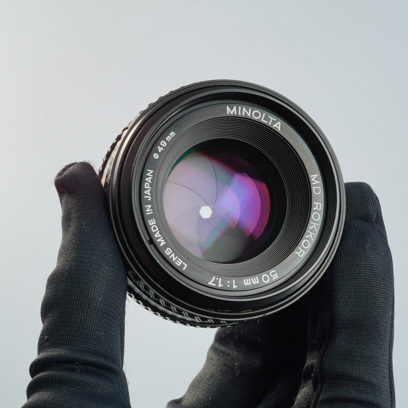 MINOLTA MD ROKKOR 50mm F/1.7 単焦点レンズ