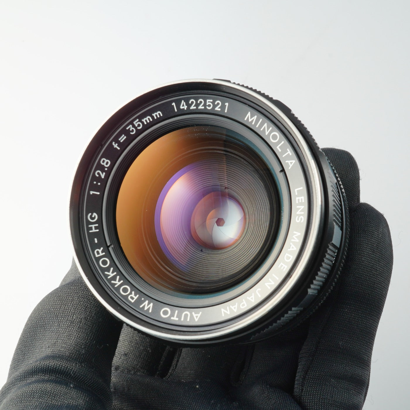 MINOLTA AUTO W.ROKKOR-HG 35mm F/2.8 単焦点レンズ