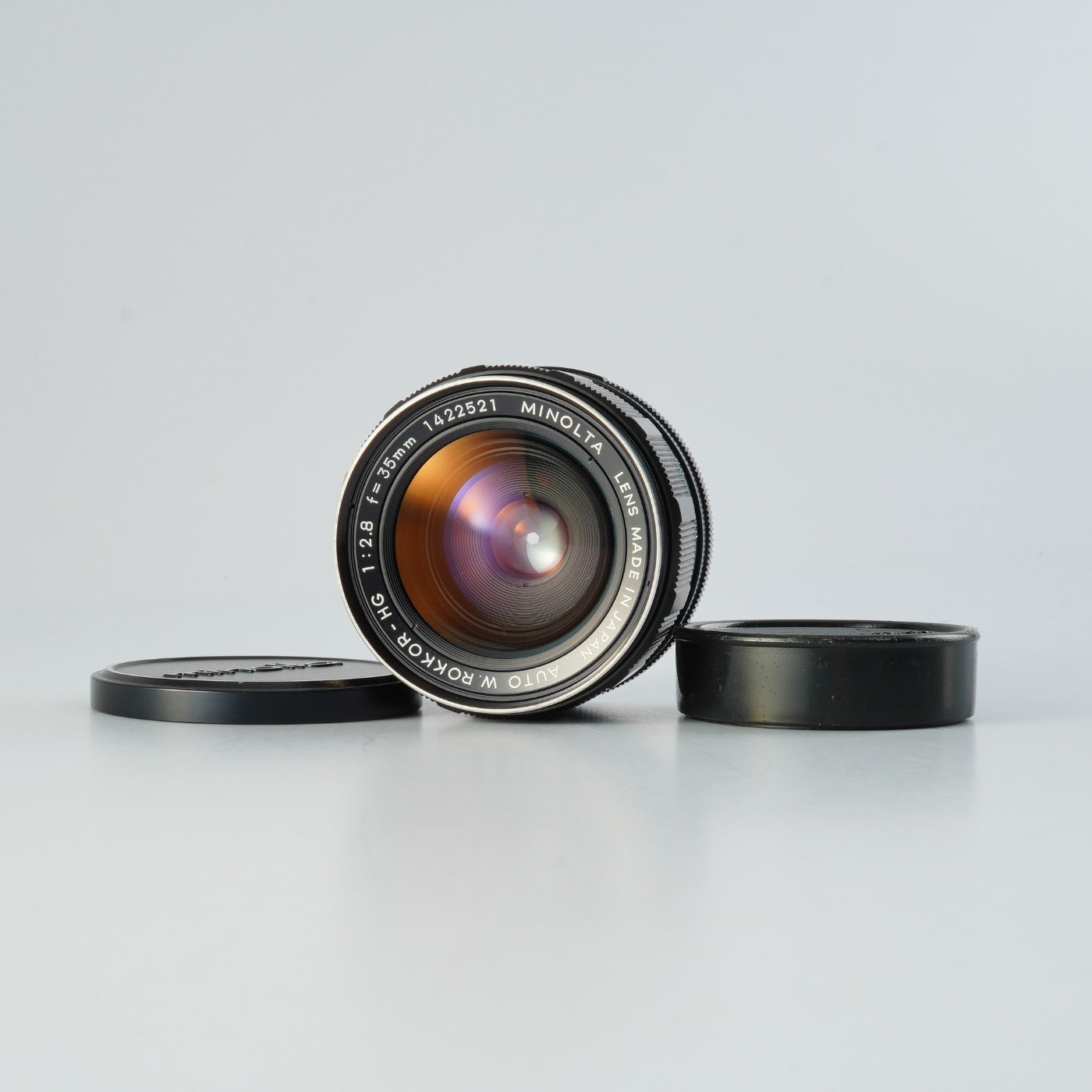 MINOLTA AUTO W.ROKKOR-HG 35mm F/2.8 単焦点レンズ