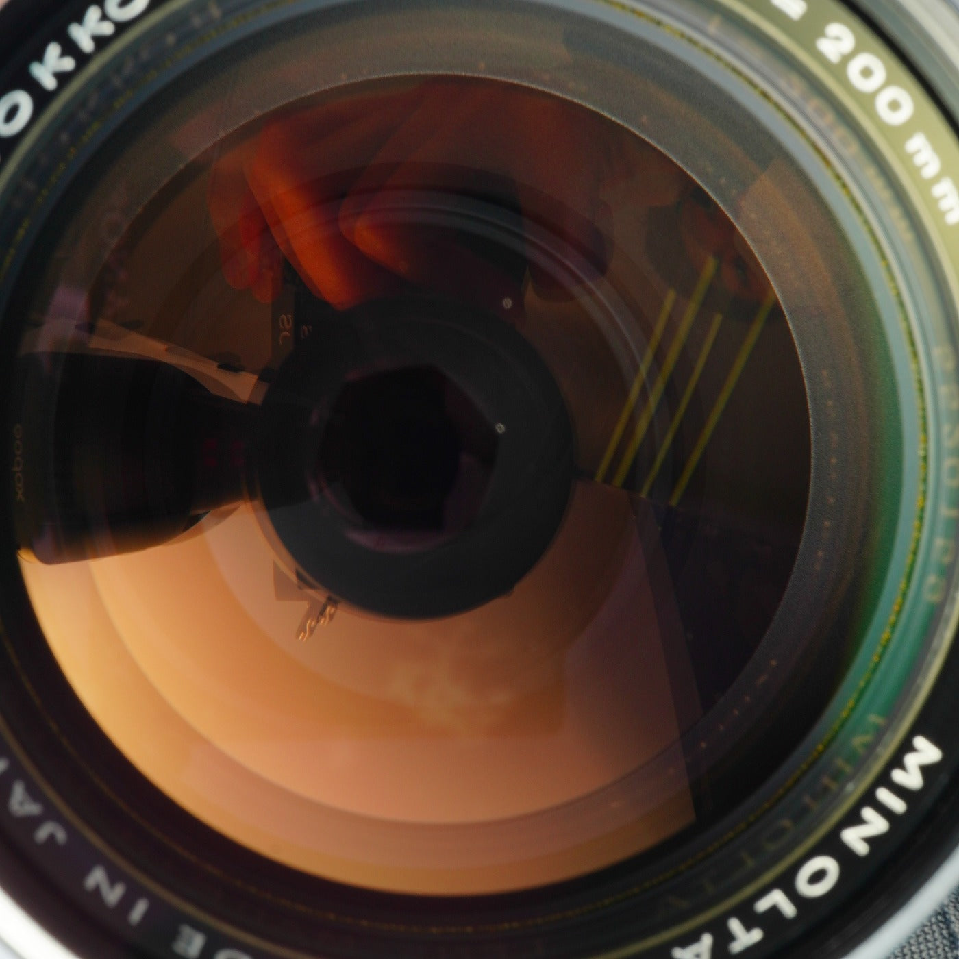 MINOLTA MC TELE ROKKOR-QF 200mm F/3.5 単焦点レンズ