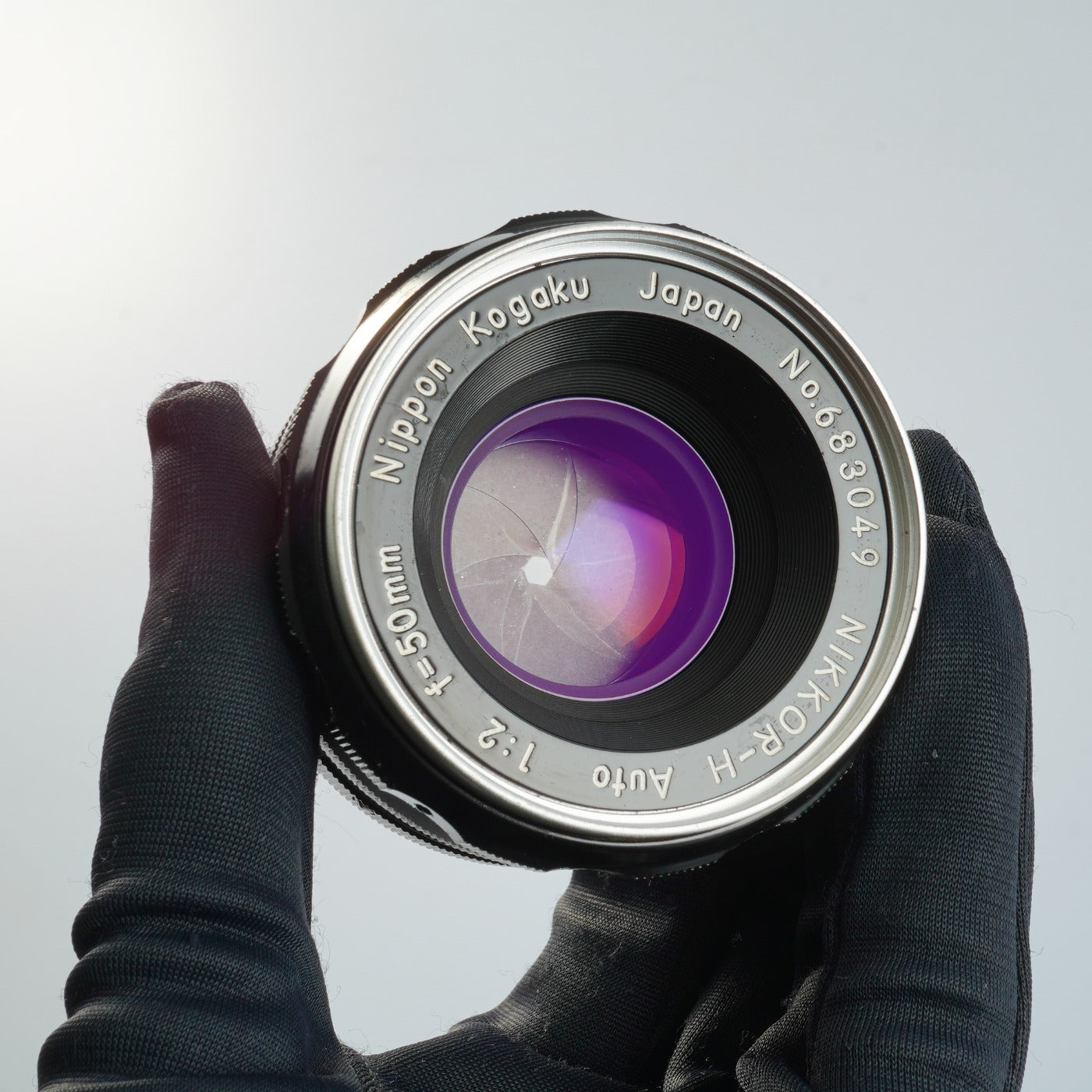 Nikon NIKKOR-H Auto 50mm F/2 非Ai 単焦点レンズ