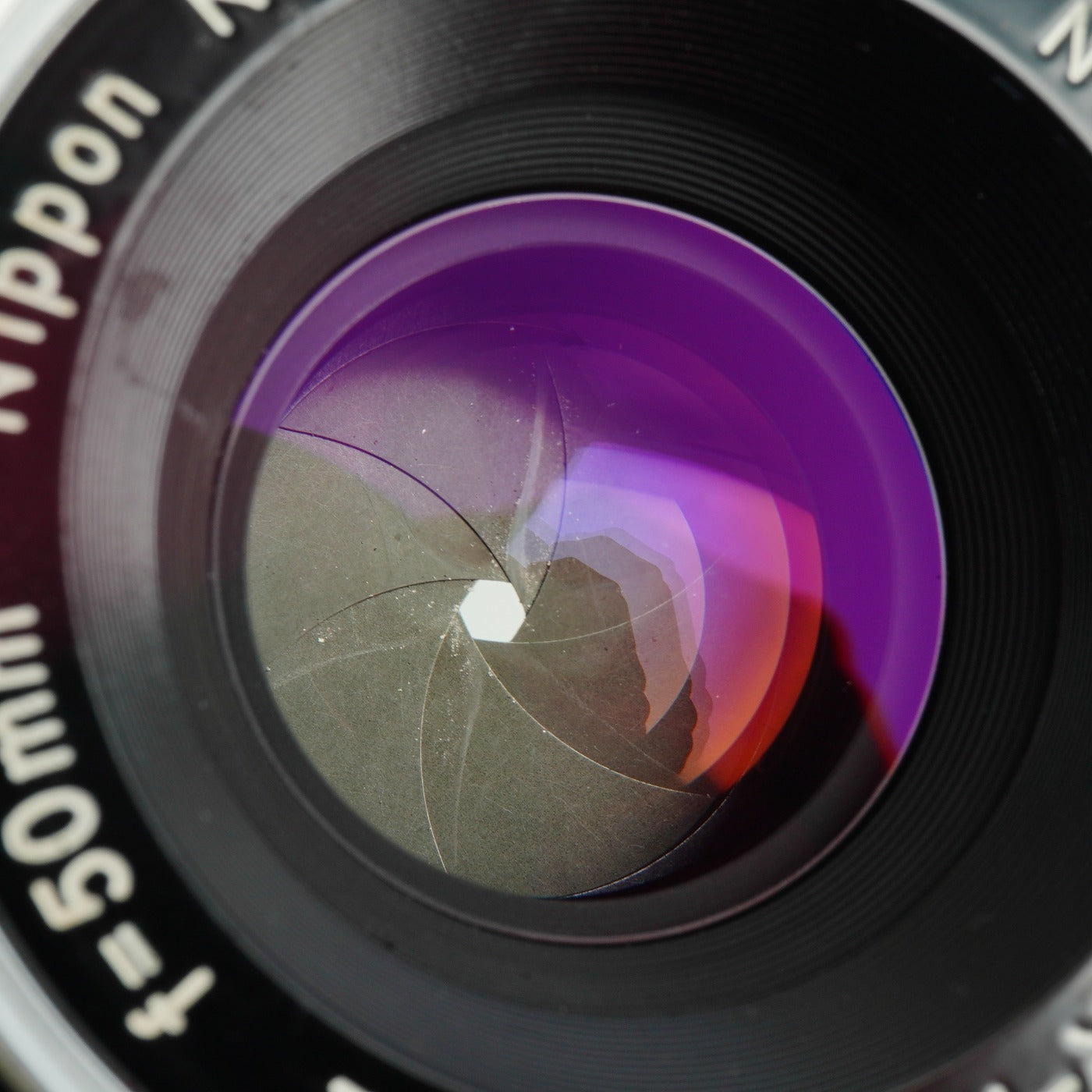 Nikon NIKKOR-H Auto 50mm F/2 非Ai 単焦点レンズ