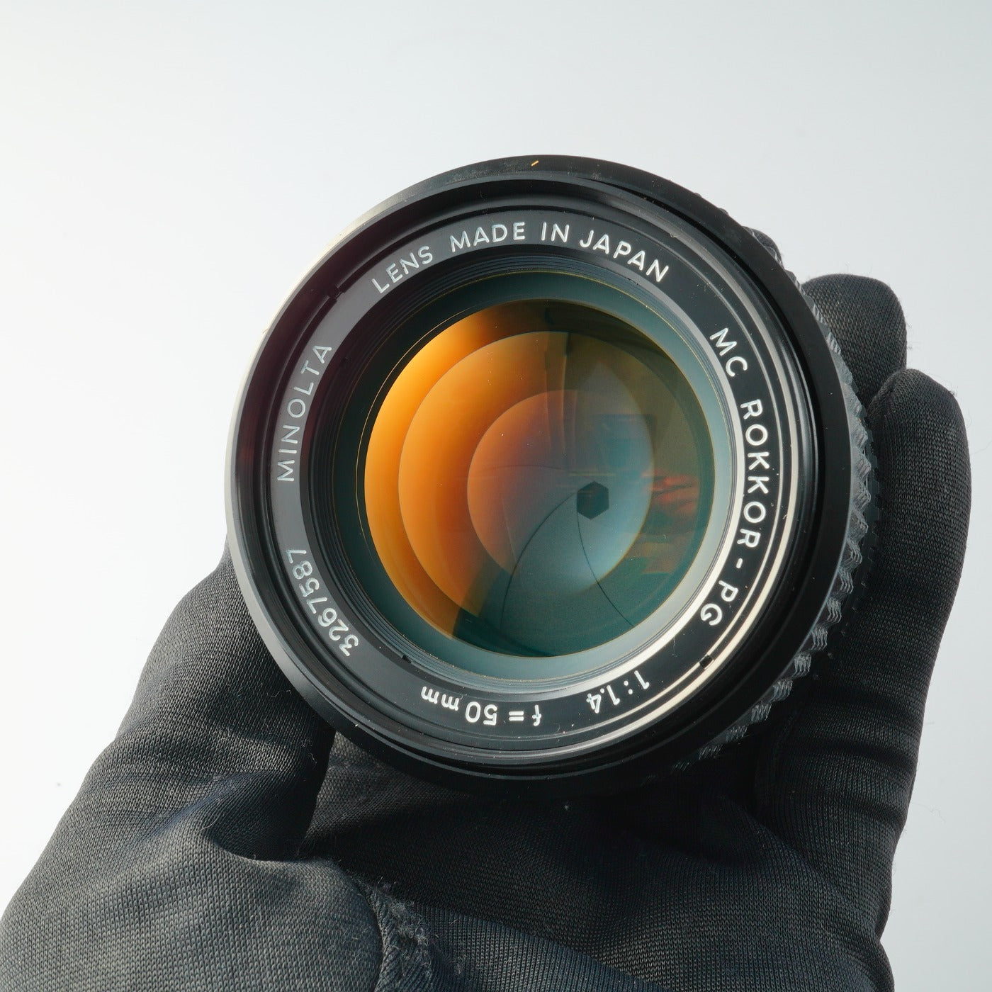 MINOLTA MC Rokkor-PG 50mm F/1.4 単焦点レンズ