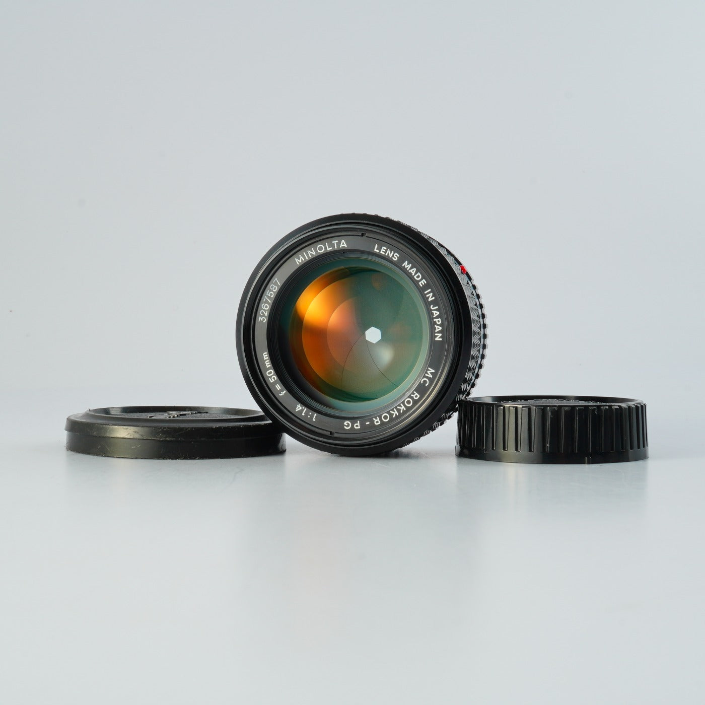 MINOLTA MC Rokkor-PG 50mm F/1.4 単焦点レンズ