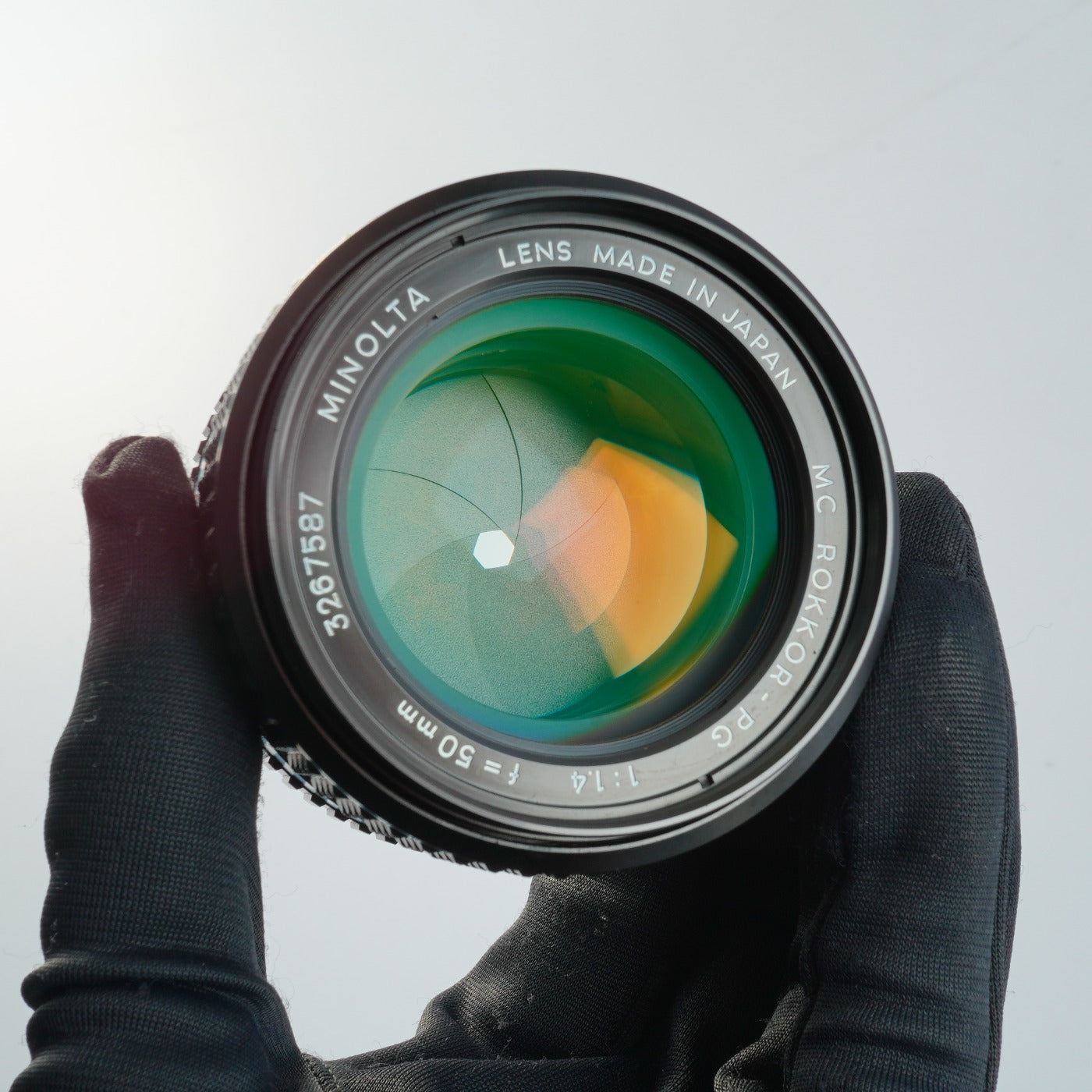 MINOLTA MC Rokkor-PG 50mm F/1.4 単焦点レンズ