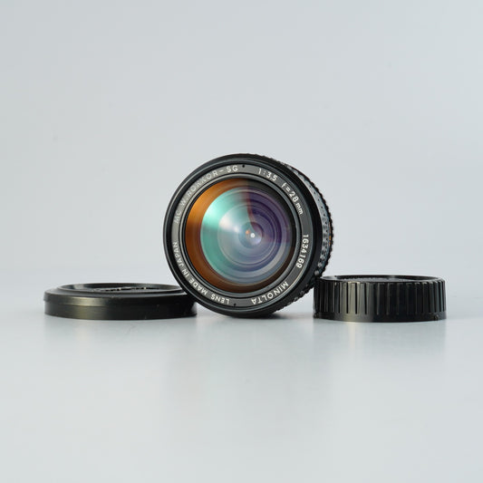 MINOLTA MC W.ROKKOR-SG 28mm F/3.5 単焦点レンズ
