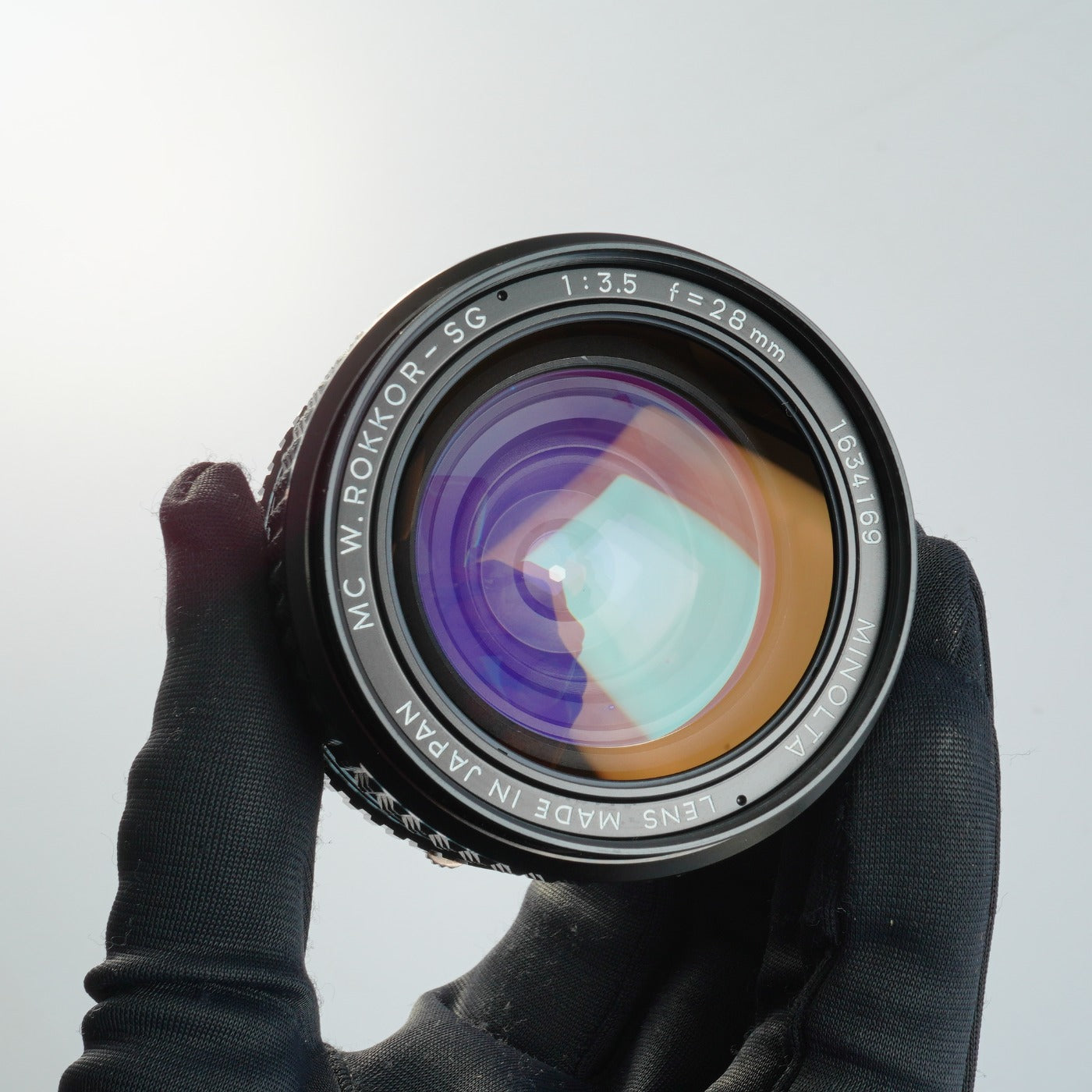MINOLTA MC W.ROKKOR-SG 28mm F/3.5 単焦点レンズ