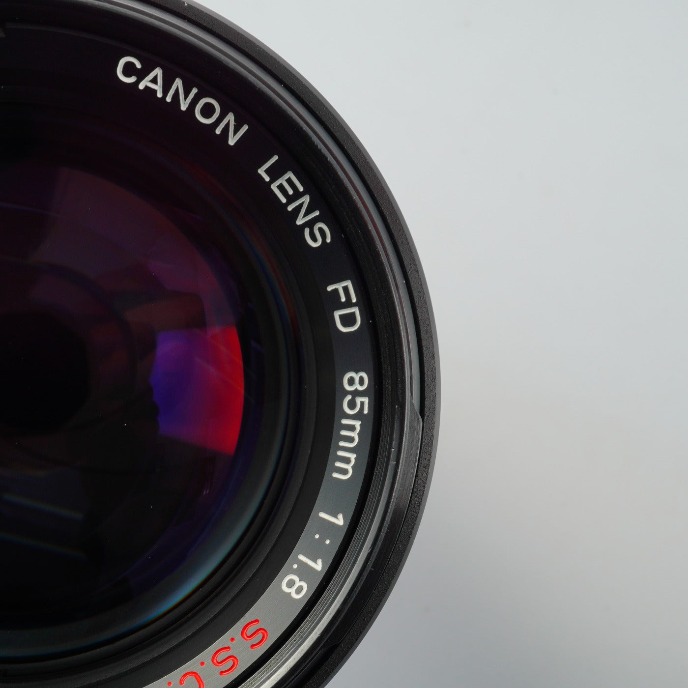 Canon FD 85mm F/1.8 S.S.C. "O" 単焦点レンズ