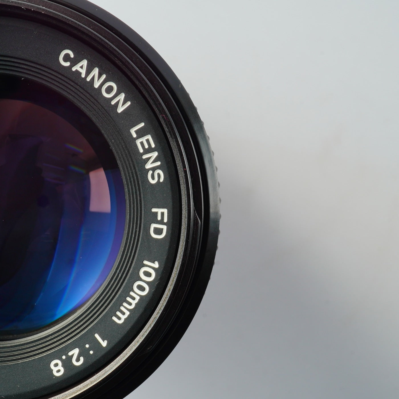 Canon FD 100mm F/2.8 単焦点レンズ