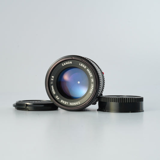 Canon FD 100mm F/2.8 単焦点レンズ