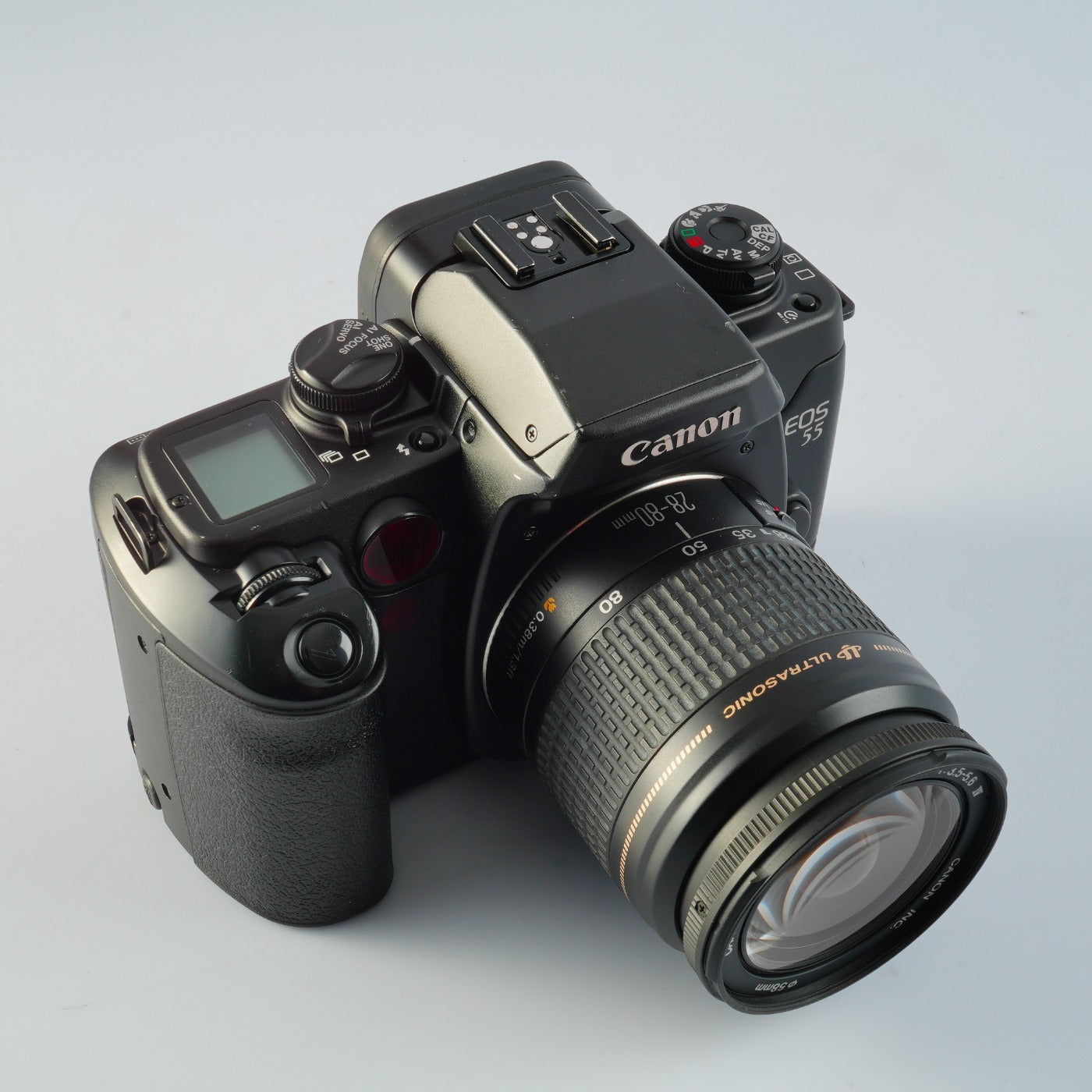Canon EOS 55 (ELAN II) ＋ EF 28-80mm F/3.5-5.6 Ⅳ USM AF フィルム一眼レフカメラ