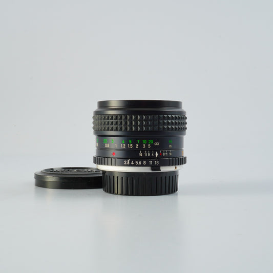 MINOLTA MC W.ROKKOR-HG 35mm F/2.8 単焦点レンズ