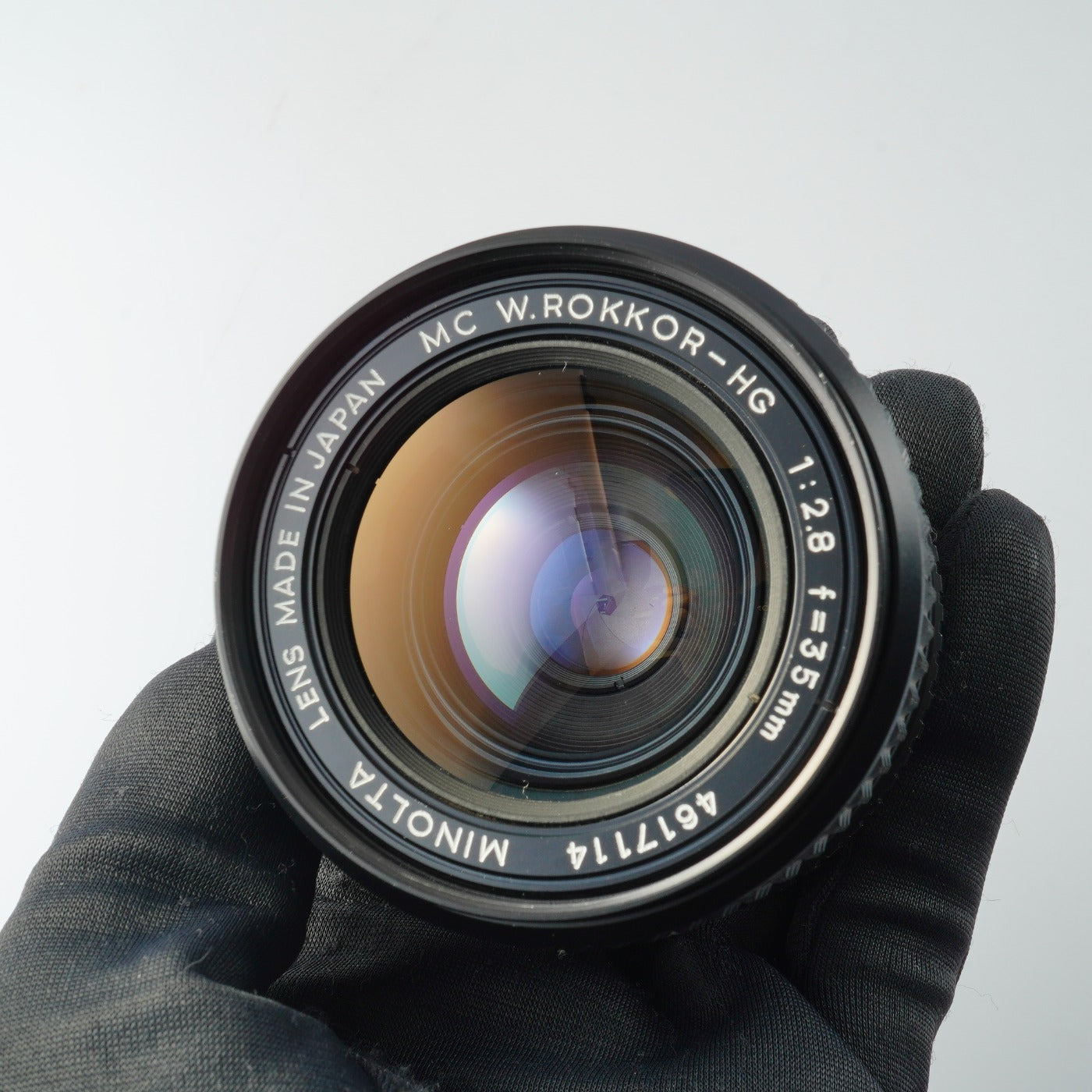 MINOLTA MC W.ROKKOR-HG 35mm F/2.8 単焦点レンズ