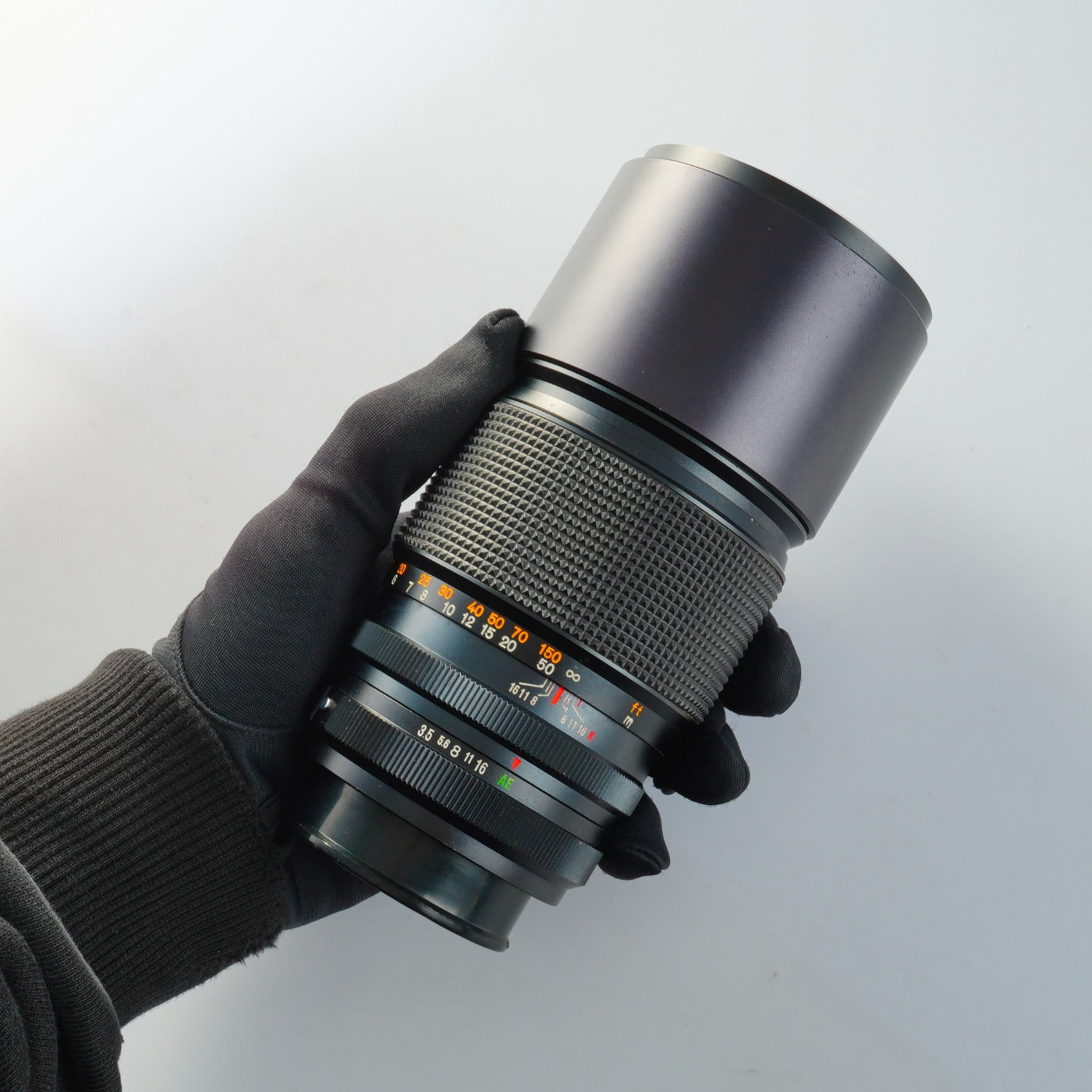 Konica Hexanon AR 200mm F/3.5 単焦点レンズ