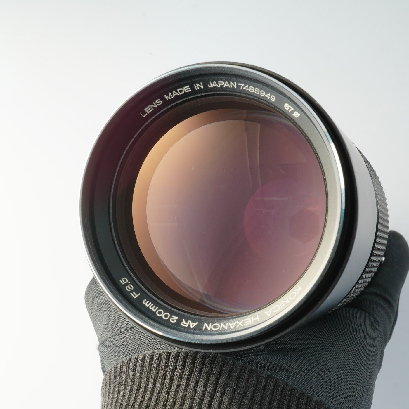 Konica Hexanon AR 200mm F/3.5 単焦点レンズ
