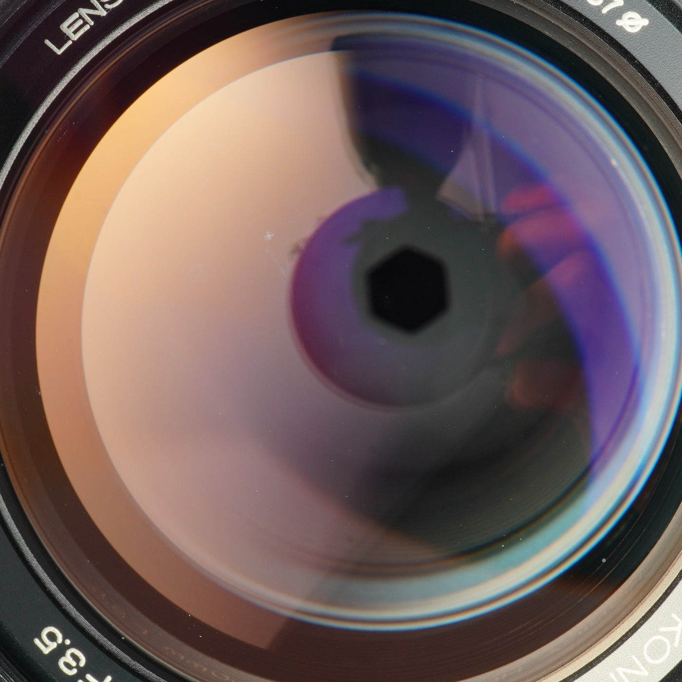 Konica Hexanon AR 200mm F/3.5 単焦点レンズ