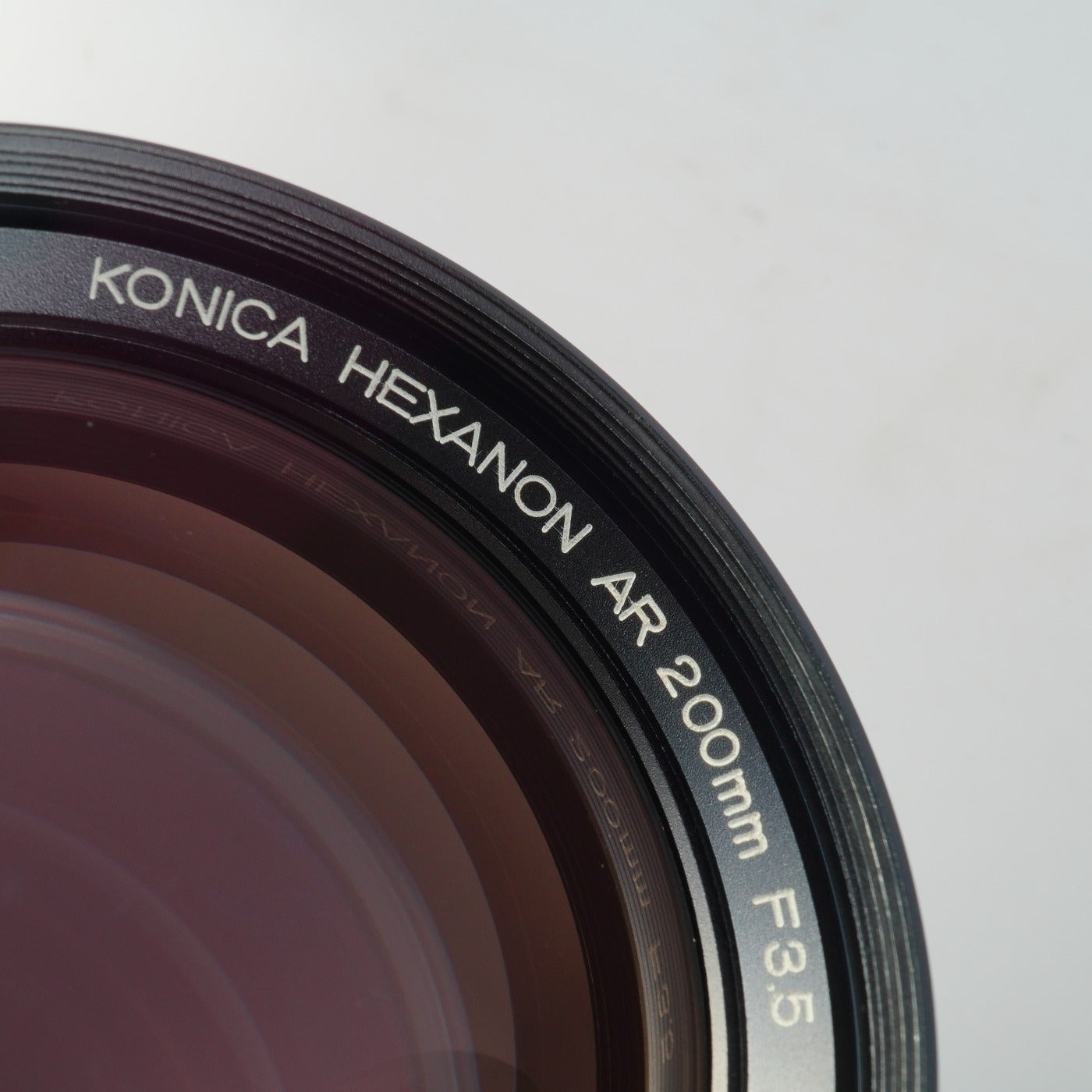 Konica Hexanon AR 200mm F/3.5 単焦点レンズ