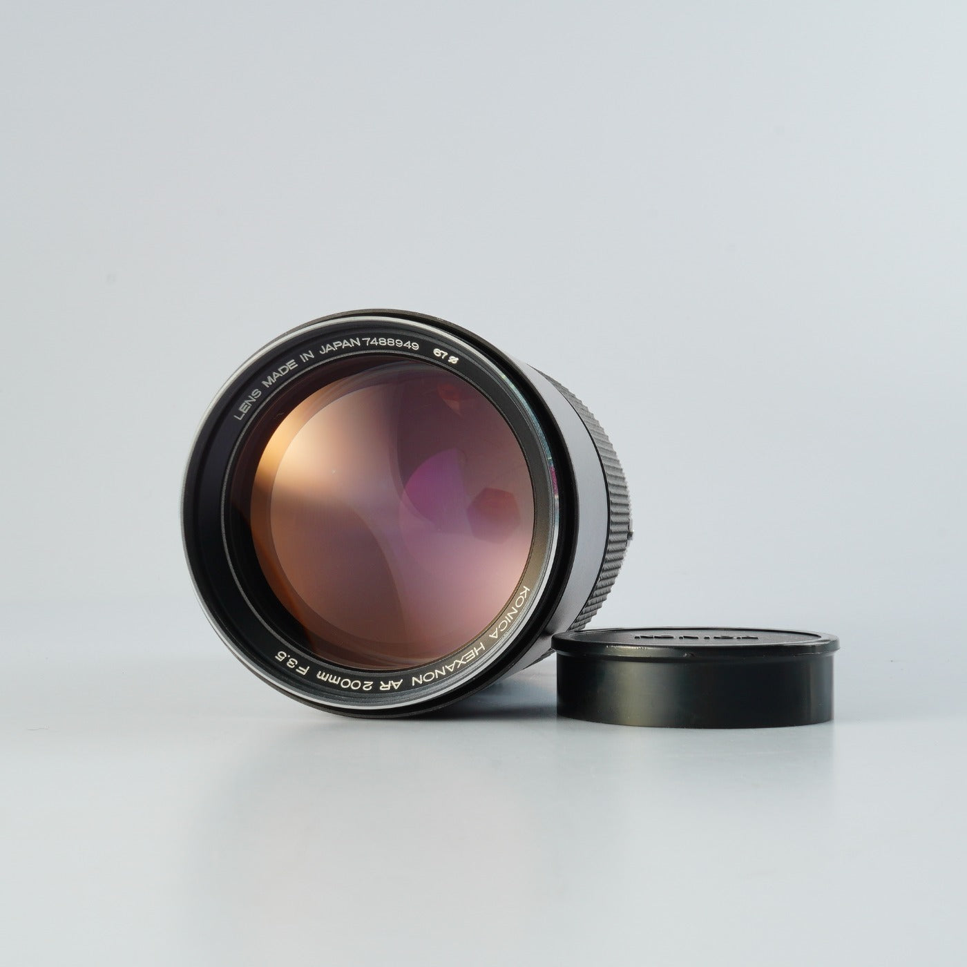 Konica Hexanon AR 200mm F/3.5 単焦点レンズ
