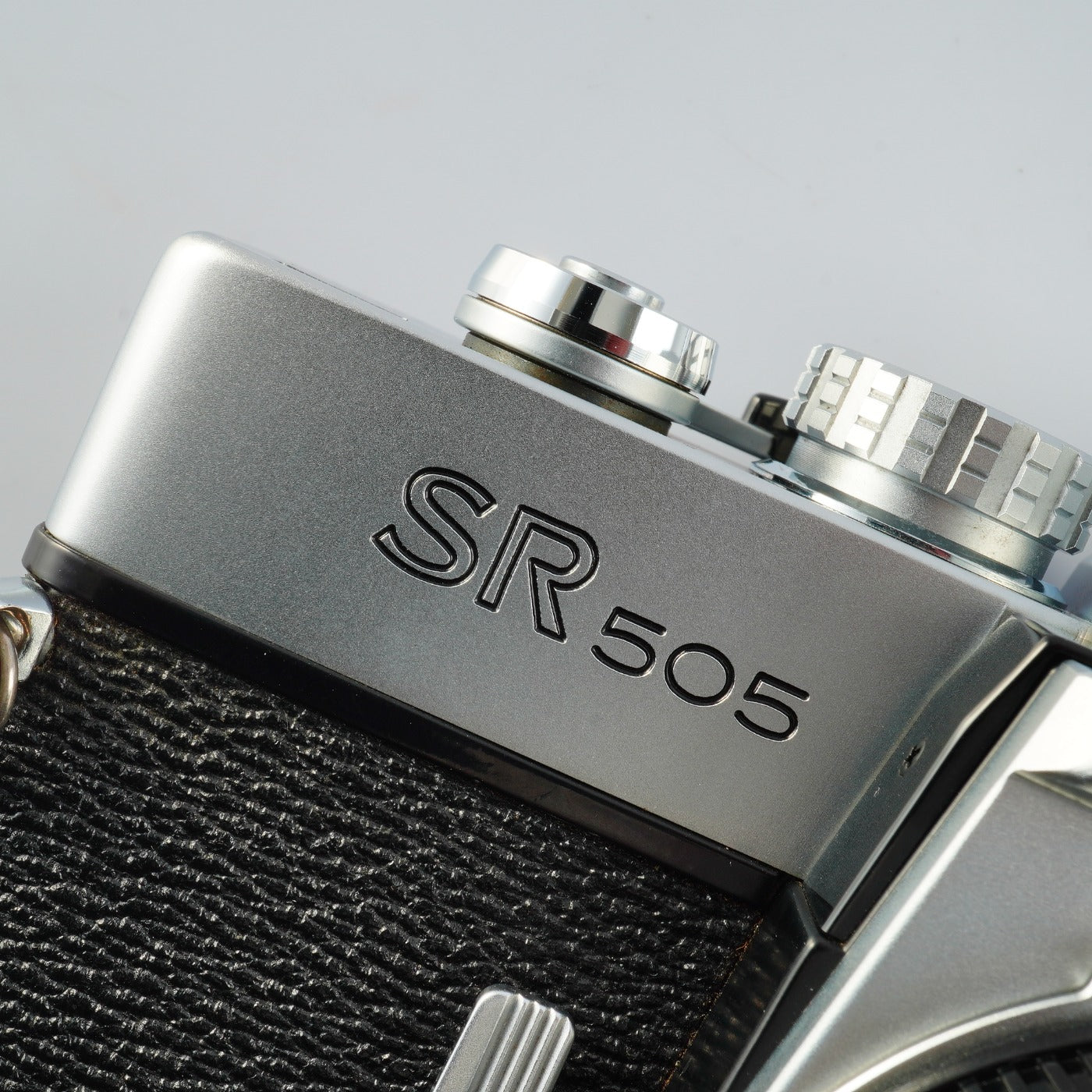 MINOLTA SR 505 Silver + MC Rokkor-PF 58mm F/1.4 MF フィルム一眼レフカメラ