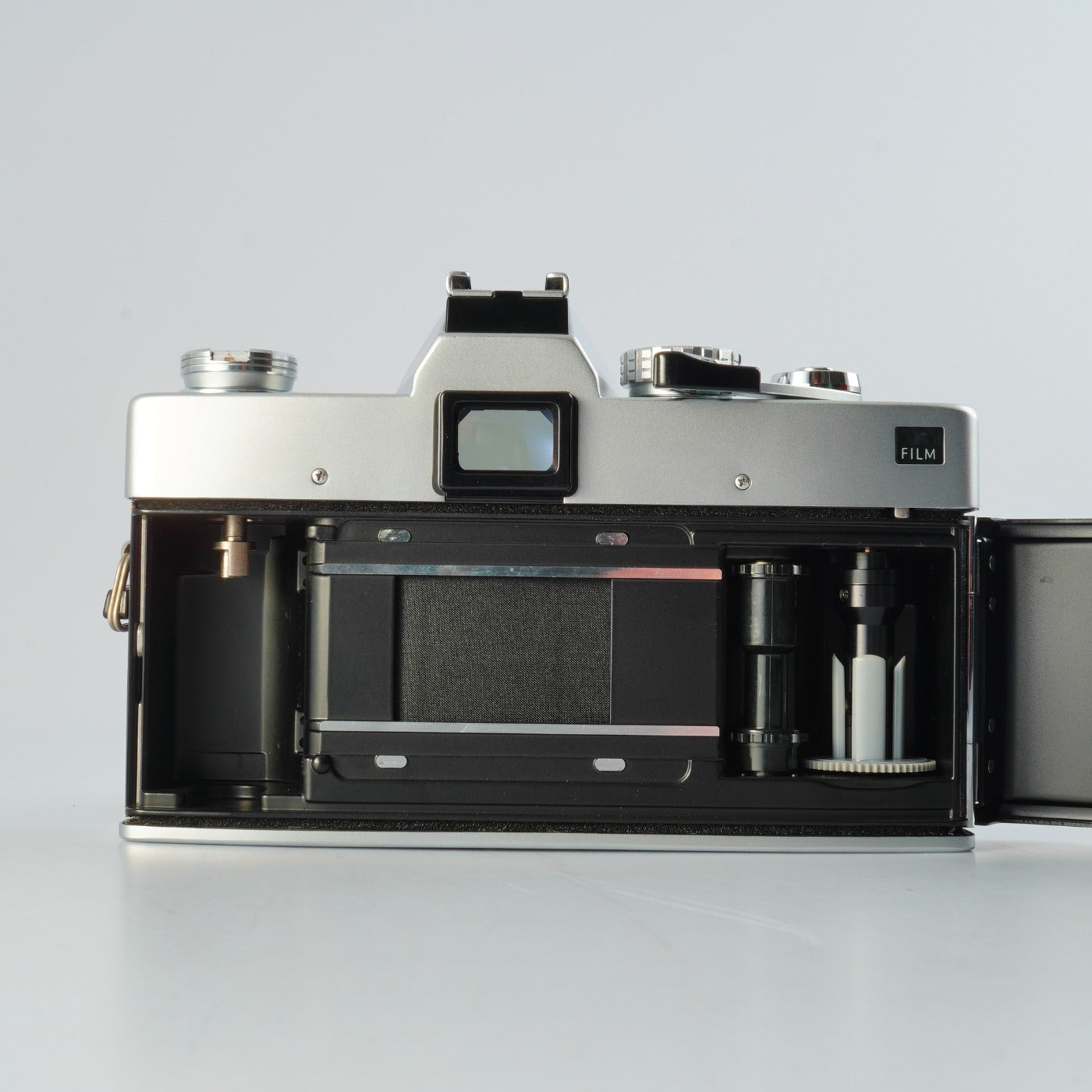 MINOLTA SR 505 Silver + MC Rokkor-PF 58mm F/1.4 MF フィルム一眼レフカメラ