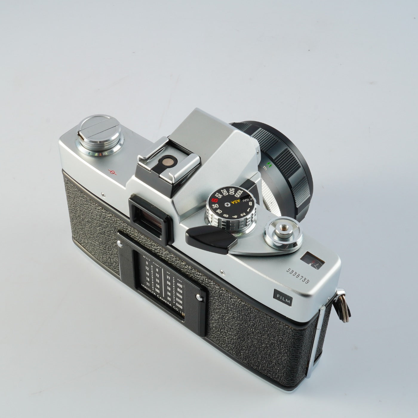 MINOLTA SR 505 Silver + MC Rokkor-PF 58mm F/1.4 MF フィルム一眼レフカメラ