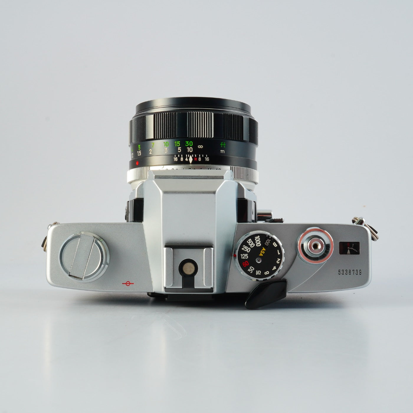 MINOLTA SR 505 Silver + MC Rokkor-PF 58mm F/1.4 MF フィルム一眼レフカメラ