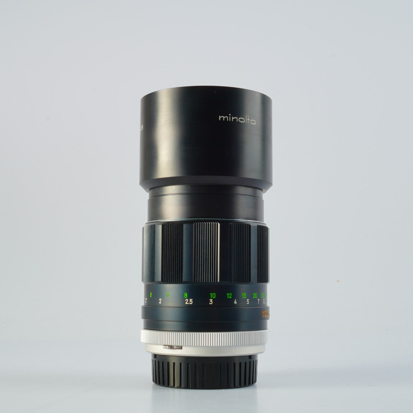 MINOLTA MC TELE ROKKOR PF 100mm F/2.5 単焦点レンズ