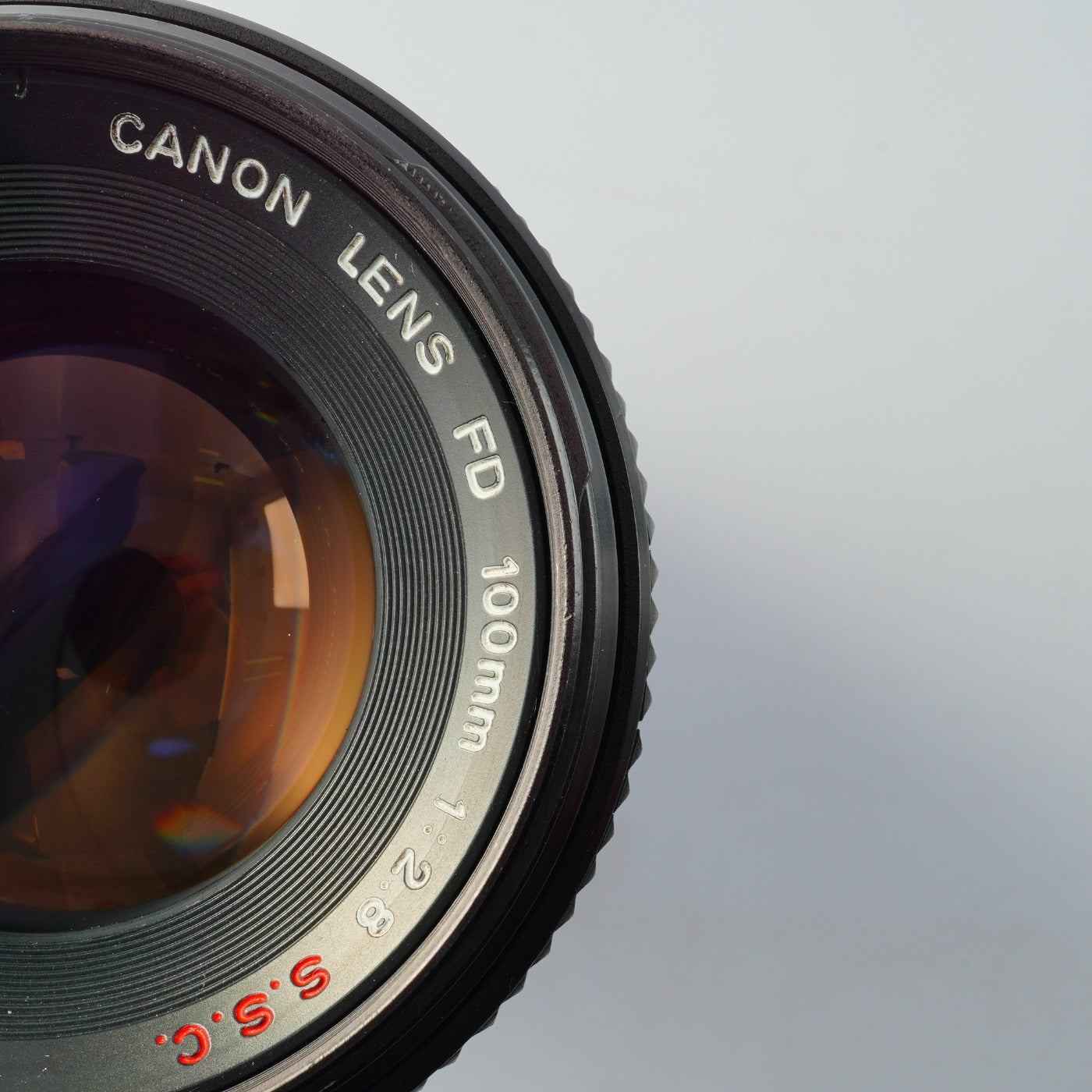 Canon FD 100mm F/2.8 S.S.C. "O" 単焦点レンズ
