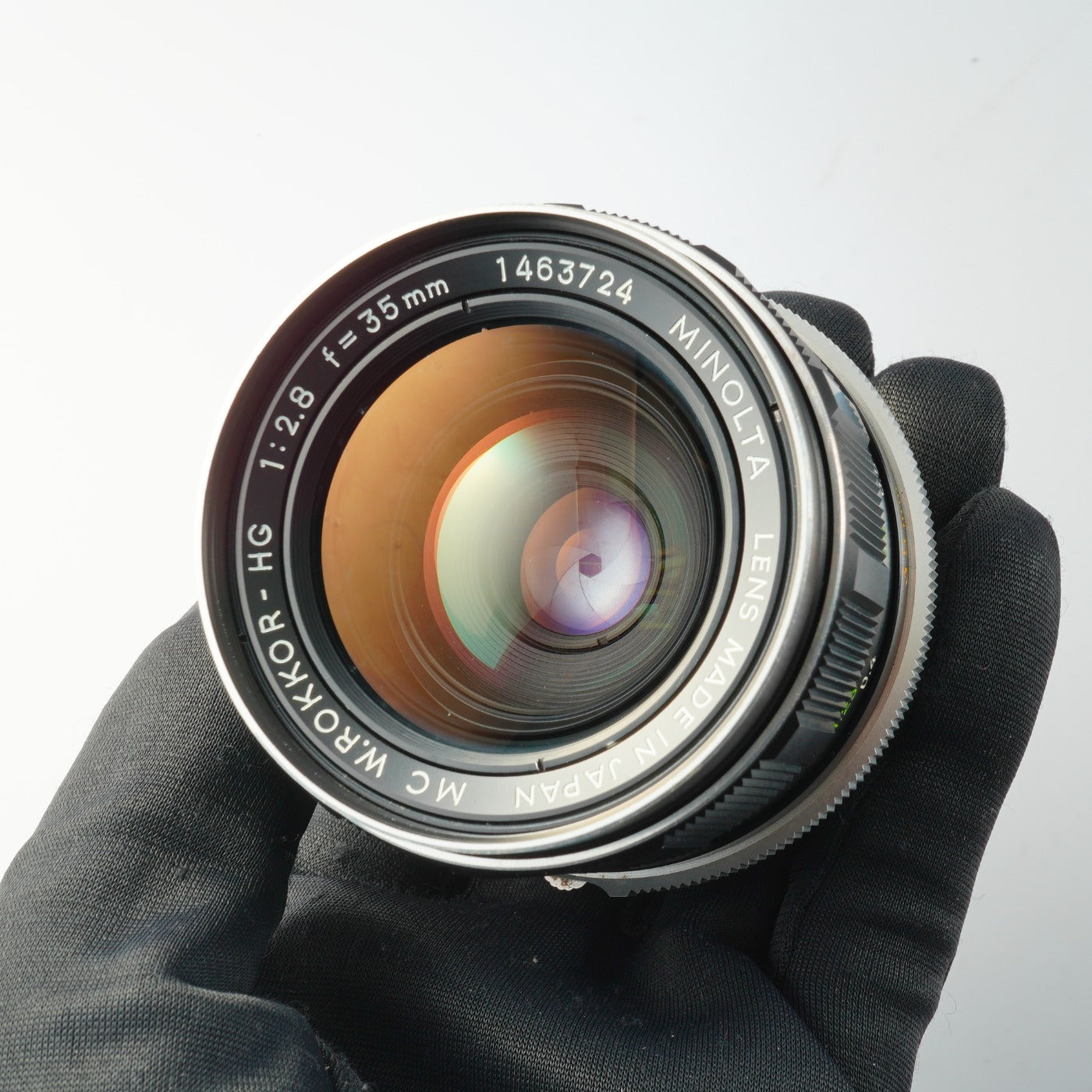 MINOLTA MC W.ROKKOR-HG 35mm F/2.8 単焦点レンズ