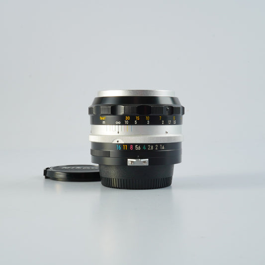 Nikon 非Ai Nikkor-S Auto 5.8cm 58mm F/1.4 PAT PEND 単焦点レンズ