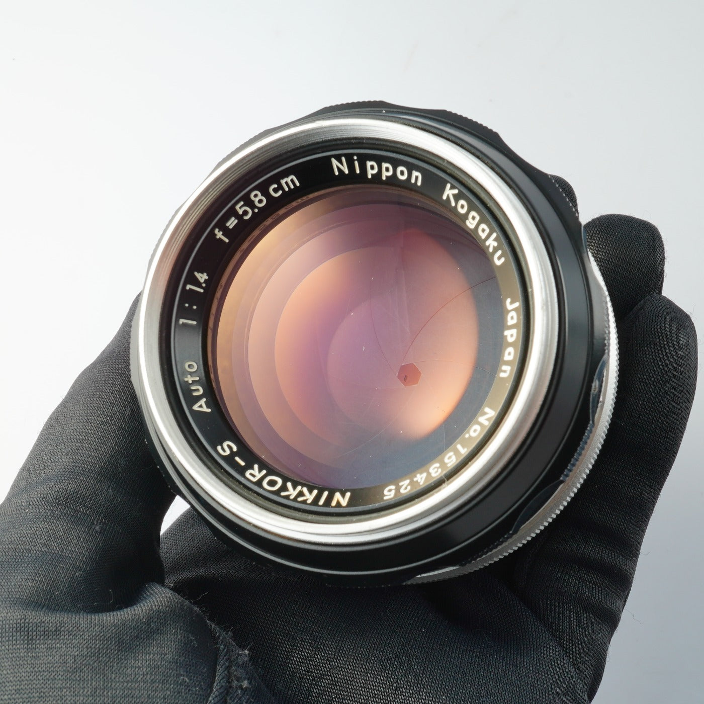 Nikon 非Ai Nikkor-S Auto 5.8cm 58mm F/1.4 PAT PEND 単焦点レンズ