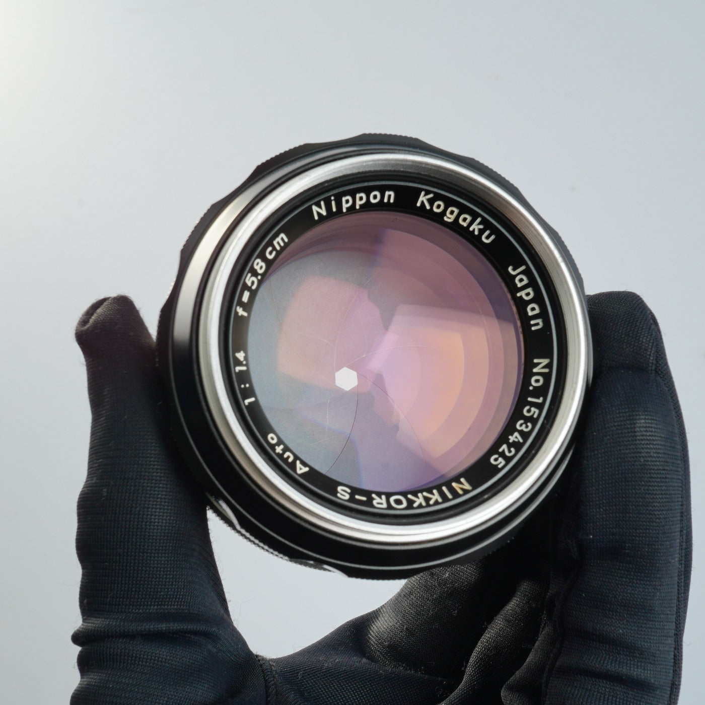 Nikon 非Ai Nikkor-S Auto 5.8cm 58mm F/1.4 PAT PEND 単焦点レンズ