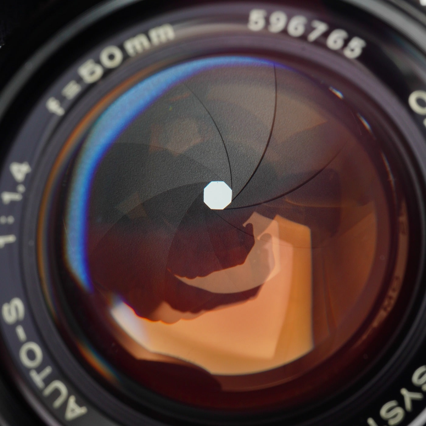 OLYMPUS OM-SYSTEM G.ZUIKO AUTO-S 50mm F/1.4 単焦点レンズ