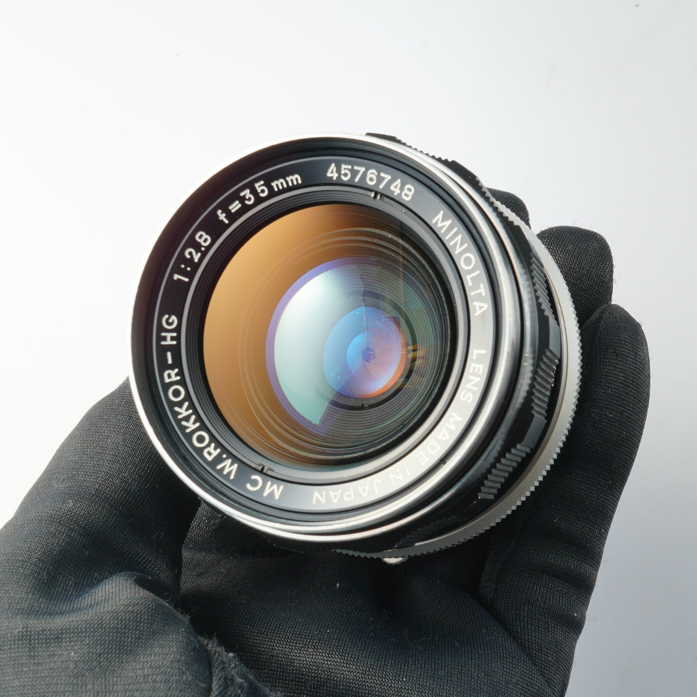 MINOLTA MC W.ROKKOR-HG 35mm F/2.8 単焦点レンズ – 山田写真機店