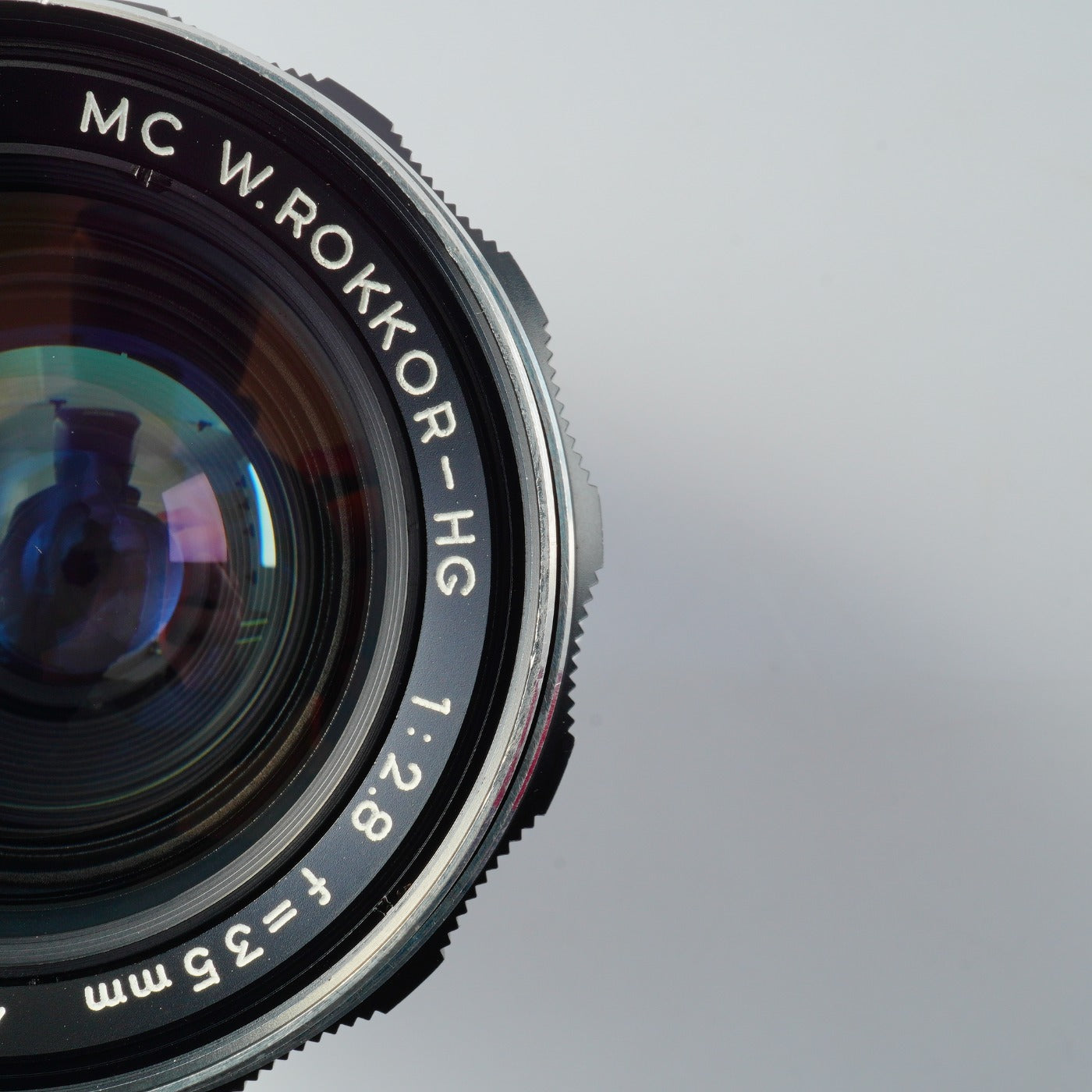 MINOLTA MC W.ROKKOR-HG 35mm F/2.8 単焦点レンズ
