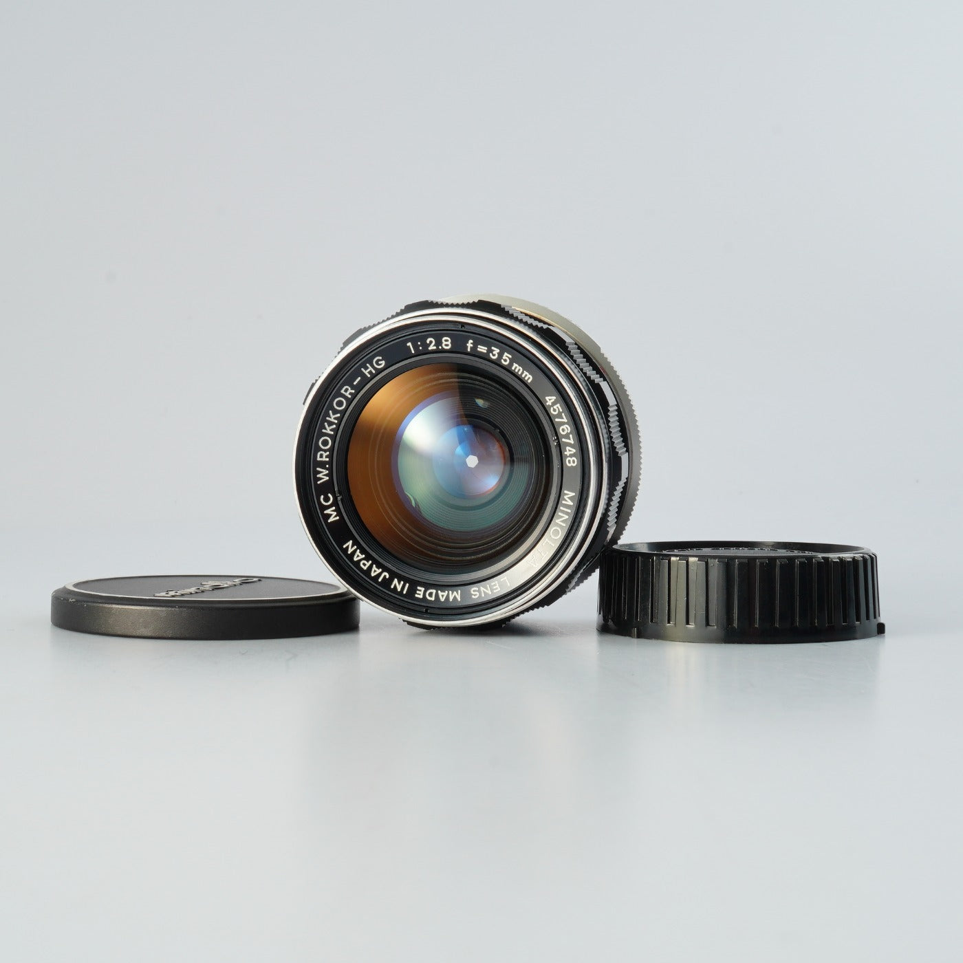 MINOLTA MC W.ROKKOR-HG 35mm F/2.8 単焦点レンズ