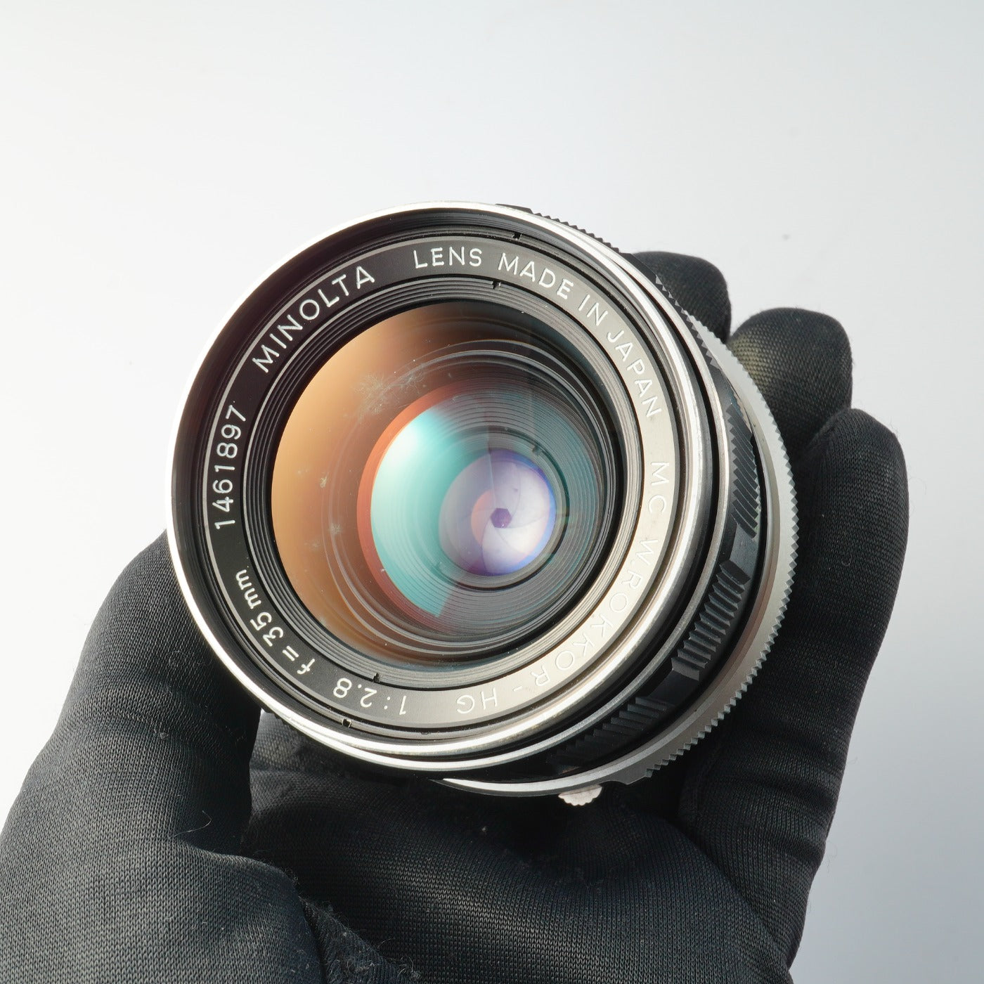 MINOLTA MC W.ROKKOR-HG 35mm F/2.8 単焦点レンズ