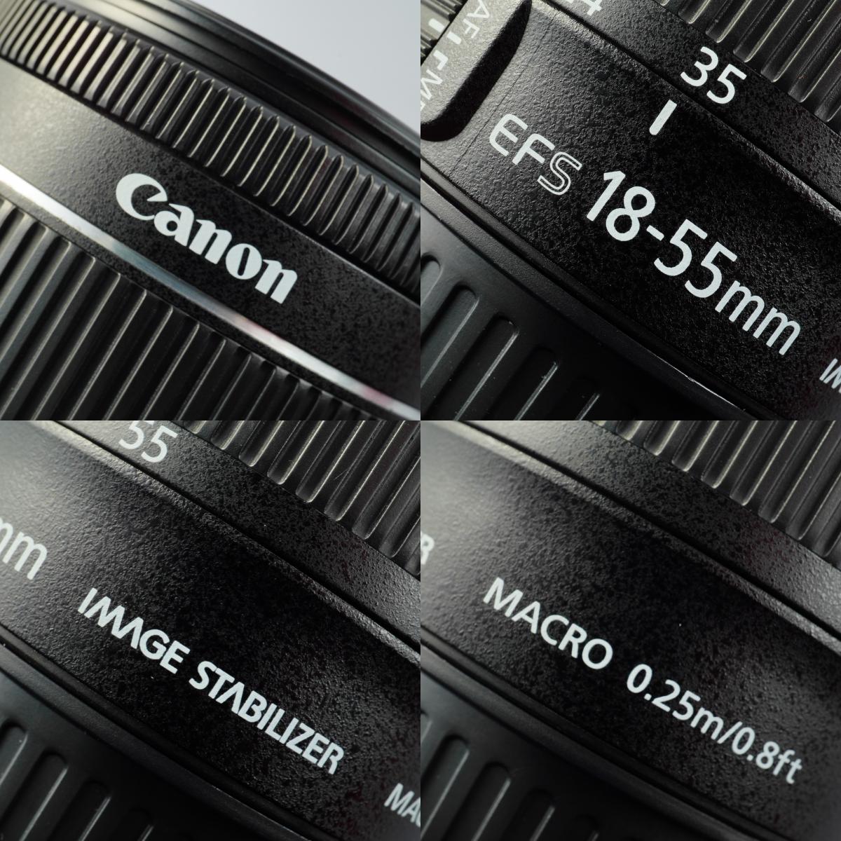 Canon EF-S 18-55mm F/3.5-5.6 IS STM ズームレンズ