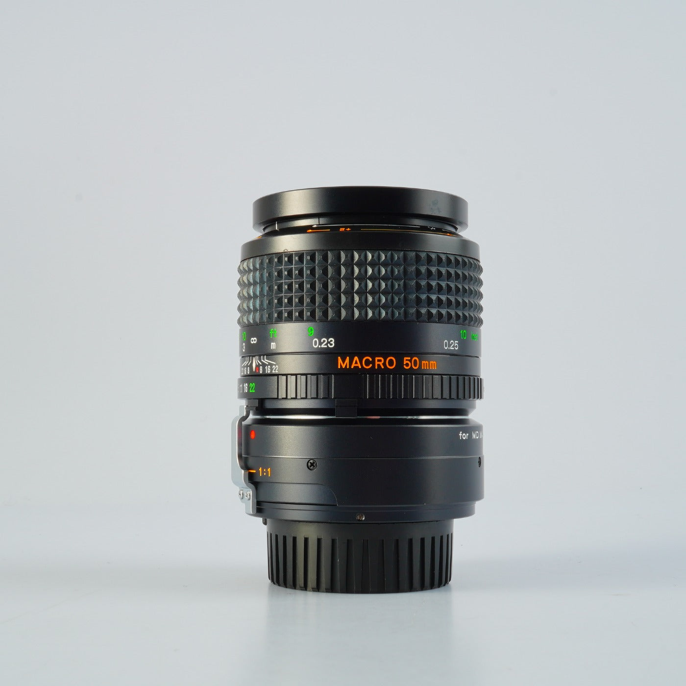 MINOLTA MD MACRO ROKKOR 50mm F/3.5 + 1:2-1:2 Extension Tube 単焦点レンズ