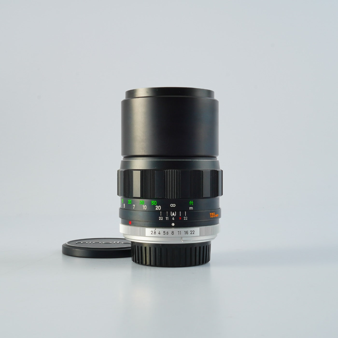 MINOLTA MC TELE ROKKOR PF 135mm F/2.8 単焦点レンズ