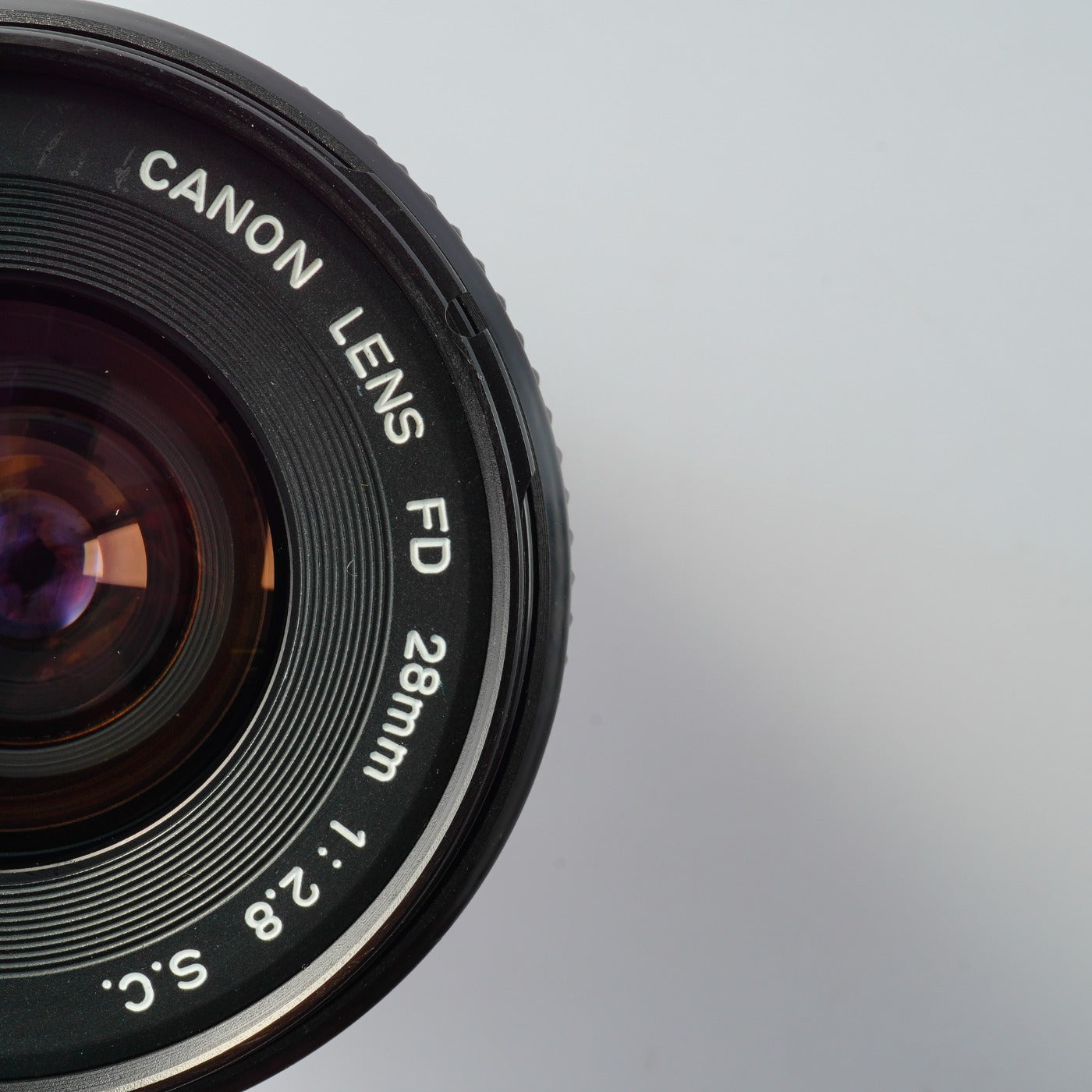 Canon FD 28mm F/2.8 S.C. 単焦点レンズ